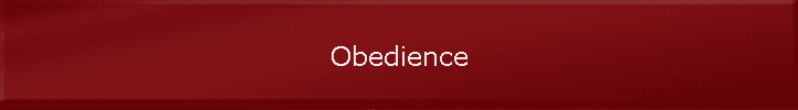 Obedience